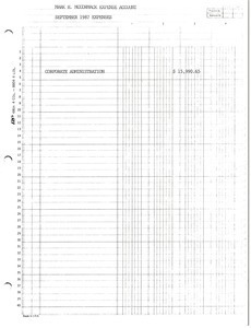 Mark H. McCormack September expenses - Digital Commonwealth