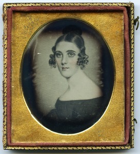 Mary Thacher Smith: copy portrait of miniature painting