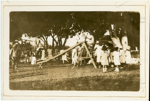 Children playing at park