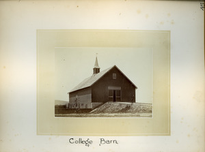 College barn, Massachusetts Agricultural College