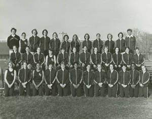 First Women's Track and Field Team (1977)