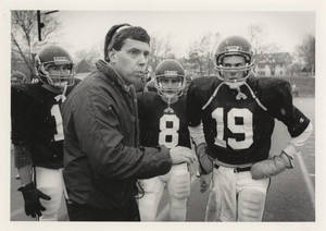 Head Football Coach Mike DeLong, 1985