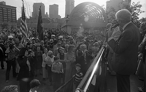 Dedication of Christopher Columbus Park