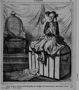 Chargé jusqu'à l'élection future de garder les insignes de la souveraineté Moldo Valaque: le Trone le Sceptre...... et la Malle.