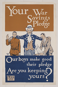 Your War Savings Pledge