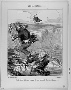 - Quelle fichu idée nous avons eu de venir contempler l'arrivée de la marée!....