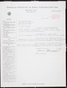 Letter to Draper from Naismith (June 3, 1937)