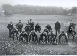 Football Team in Formation (c. 1904-1905)