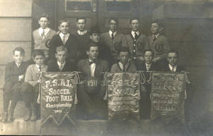 Barrow School soccer team, 1911
