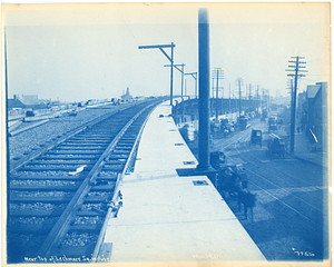 Near top of Lechmere Square incline