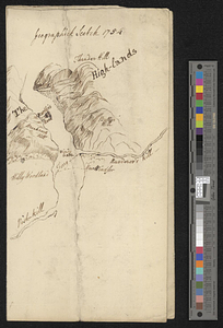 Geographick scetch [sic], 1754