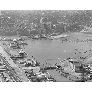 Charles River Canal area to West End, Museum of Science, Cambridge and Boston, MA