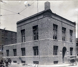 New England telephone and telegraph company building, Oxford Street