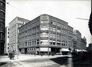 D.B.P. Power Store, Central Avenue and Blake Street, east corner