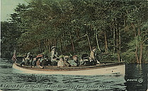 A Launch Ride on the Charles River, Norumbega Park, Boston, Mass.