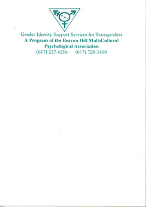 Gender Identity Support Services for Transgenders