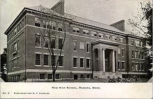 New high school, Reading, Mass.