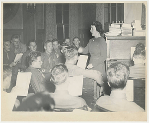 Soldiers singing