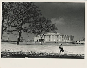 Physical Education Complex wintery scene