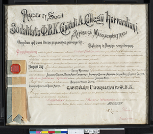 Phi Beta Kappa Records