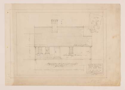 Maurice A. Dunlavy (builder) house, Wellesley, Mass.