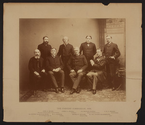 Portrait of the Fishery Commission, 1888