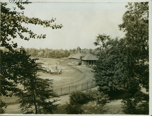 Gymnasium and running track, Wood Island Park, East Boston, Mass.