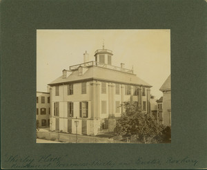 Exterior view of the Shirley-Eustis House, Roxbury, Mass.