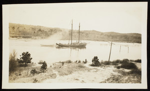 Schooner on the Cape Cod Canal