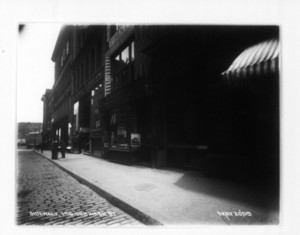 Sidewalk 196-198 Washington St., Boston, Mass., May 20, 1905