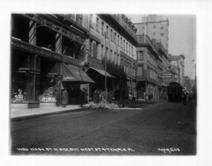 Washington St. w. side between West St. and Temple Place