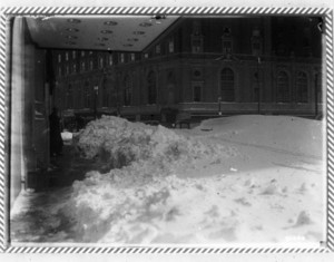 Blizzard, Park Square Building, St. James Avenue, Boston, Mass., February 15, 1940