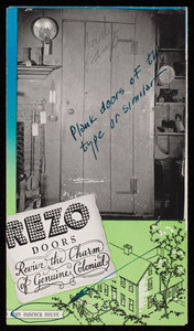 Rezo doors, Paine Lumber Co., Ltd., Oshkosh, Wisconsin