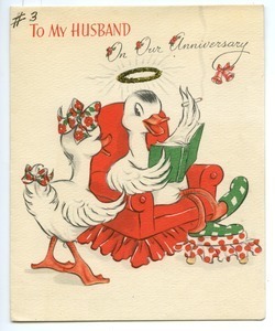 Anniversary Card from Edith Henry to Carl Henry