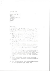 Memorandum from Mark H. McCormack to Gerard Smith