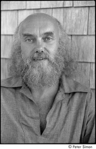 Ram Dass range of expressions: Portrait of Ram Dass