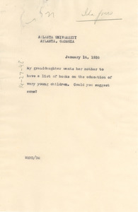 Telegram from W. E. B. Du Bois to Ida Jones