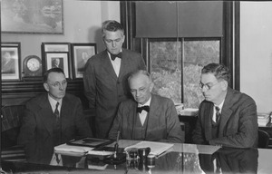 Edward M. Lewis, Kenyon L. Butterfield, Roscoe W. Thatcher, and Hugh P. Baker