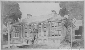 Fernald Hall [architect's sketch]