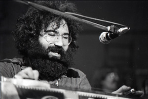 New Riders of the Purple Sage opening for the Grateful Dead at Sargent Gym, Boston University: Jerry Garcia on pedal steel guitar