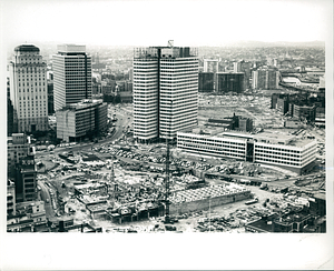 City Hall area construction