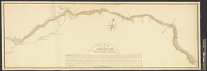 Plan of the Indian countrys through which the troops marchd in 1764 under the command of Col. Henry Bouquet