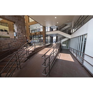 Harriet Tubman House interior ramp facing Columbus Avenue