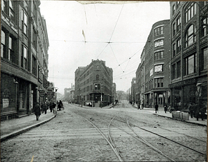 Central Avenue and Willow Street, 1898