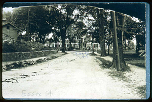 Essex Street & Curtis Street on right going towards Square