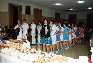 Children performing at Saint Anthony's Banquet (1)