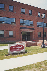 Front entrance of Blake Hall (Wilbraham Hall) (May, 2002)