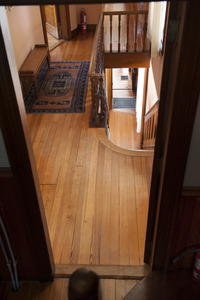 Staircase and landing at Naulakha, Rudyard Kipling's home from 1893-1896