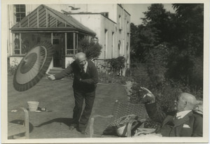 Donald Ogden Stewart and W. E. B. Du Bois in Hampstead
