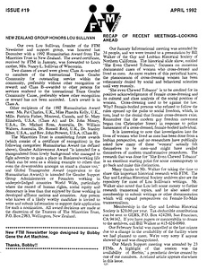 FTM Newsletter #19